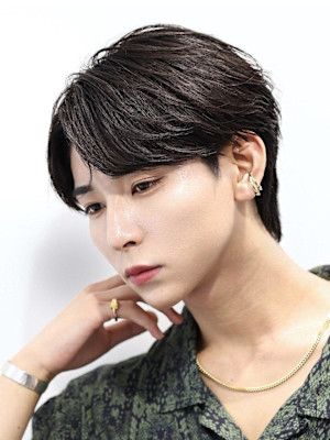 王道毛流れセンターパート