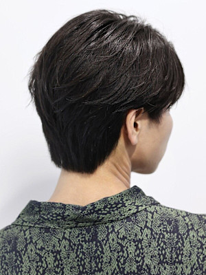 王道毛流れセンターパート