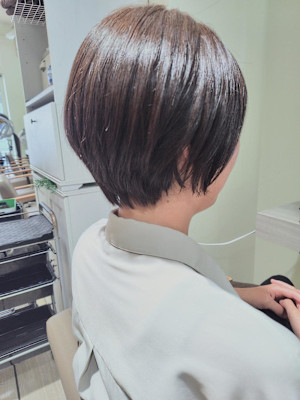 大人ナチュラル レイヤー ショート