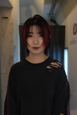 レイヤー/顔周りレイヤー/デザインカラー