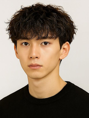 ツイストスパイラルパーマ 束感 眉毛カット マッシュパーマ