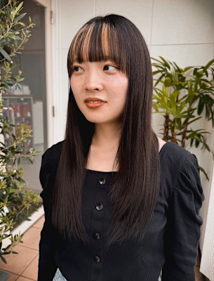 【るん】バングインナー/デザインカラー