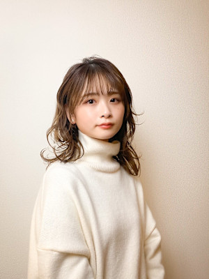 綺麗な艶髪スタイル　美髪レイヤー