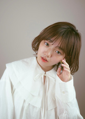 大人かわいいヘア大人ボブ