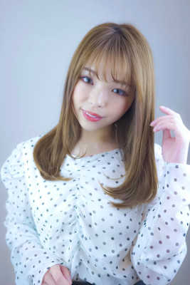 大人レイヤー/レイヤースタイル/顔まわりレイヤー