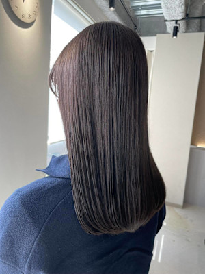 ラベンダーグレージ × 髪質改善