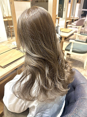 ケアブリーチデザインカラーオリーブベージュヘーゼルベージュ