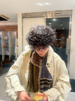 くるくるスパイラルパーマ