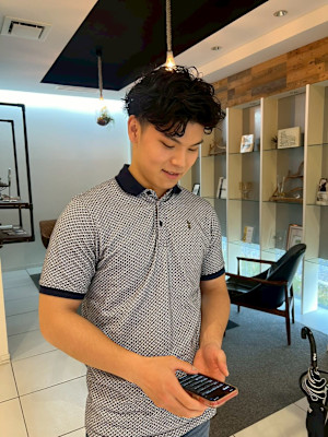 似合わせニュアンスパーマ