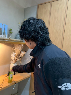 ニュアンスパーマで作るウルフスタイル