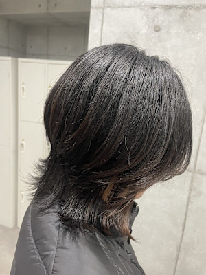 伸ばしかけの人も！ミニウルフ