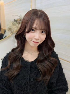 《高橋亜美》ピンクブラウン.ダブルカラー/大宮