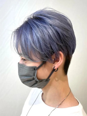 メンズ⭐︎ラベンダーアッシュ