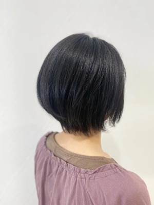 すっきりショートボブ