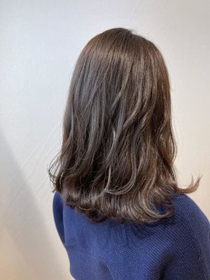 ブリーチ無しグレージュ