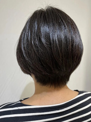 【ショートボブ】トリートメントでしっかりケア✨
