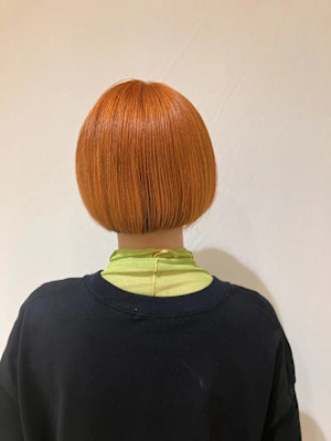 アンブレラカラー　ミニボブ