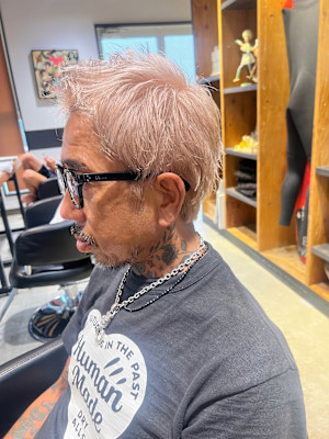 メンズハイトーンカラー