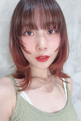 40・50代のイメチェンは丸みをつけると大人可愛いプチウルフ