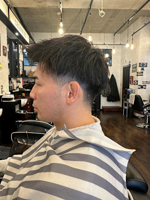 ナチュラルツーブロック