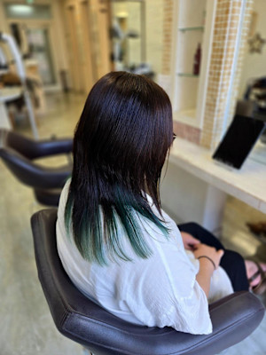 ロング×サワーグリーン