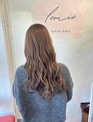 大人かわいい/ハイライト/ロング/韓国風