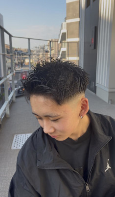 王道スパイキーショート