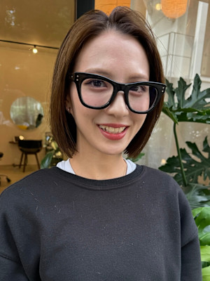 #ボブ #切りっぱなしボブ #レイヤーボブ #くびれボブ 