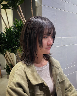 ナチュラルレイヤーボブ/レイヤーボブ/ハッシュカット