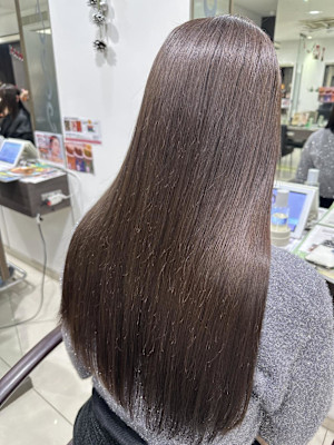 赤み消し艶々カラー