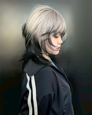 ルーツカラー　ケアブリーチ　ブリーチカラー　原宿/表参道