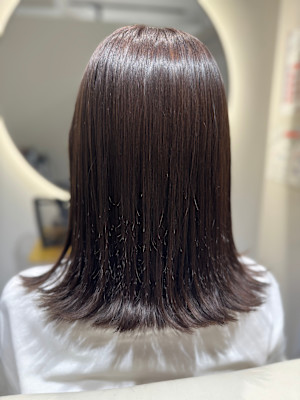 メテオカラー×外はねボブ  『銀座/個室』