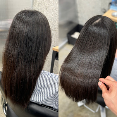 #髪質改善#縮毛矯正#美髪矯正