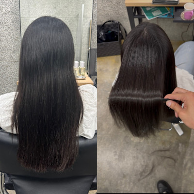 #髪質改善#縮毛矯正#美髪矯正