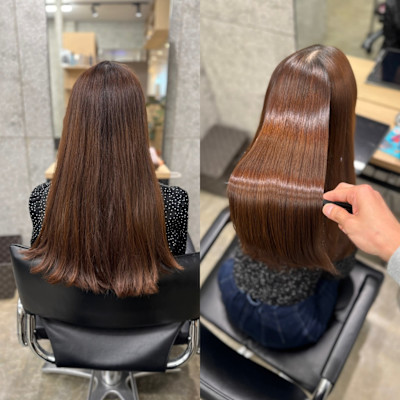 #髪質改善#縮毛矯正#美髪矯正