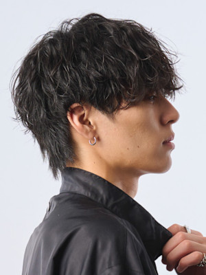 men's salon L-MARK 天王寺 メンズパーマ