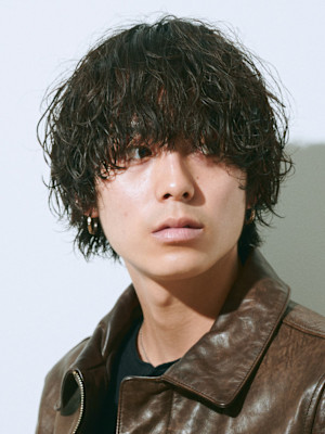 men's salon L-MARK 天王寺 メンズパーマ