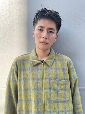 学芸大学【CEINEloq】スパイキーショート×ピンパーマ