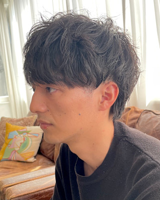 刈り上げマッシュパーマシャドウパーマ久屋大通/丸の内/伏見