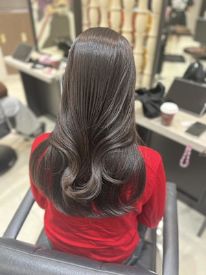 Mako ラベンダーグレージュ 透明感カラー ブリーチなし