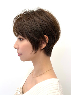 ショートカット/白髪染め/白髪ぼかし/ハイライト