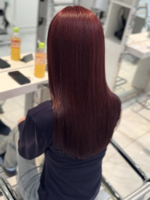 ボルドーカラー