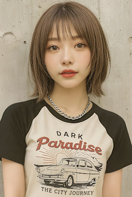 【小田急相模原】顔周りレイヤーボブ