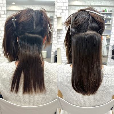 Louer hairmake×セミロング