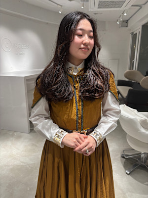 ストカール簡単スタイリングロング