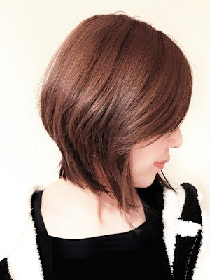 ボブグラデーションカット