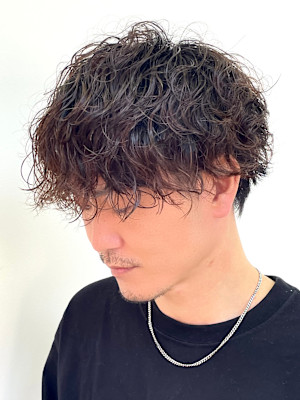 スパイラルパーマ