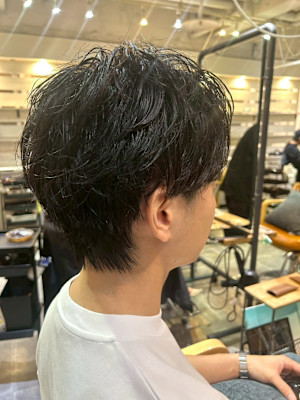 メンズナチュラルパーマ