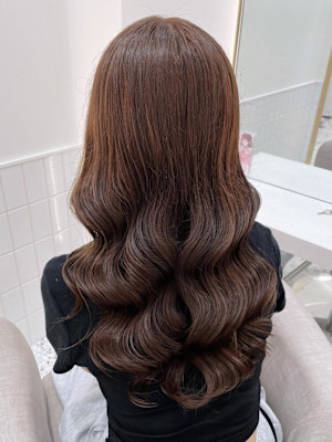 ブリーチなしWカラー！ミルクチョコレート♪_ユウ