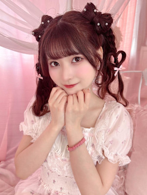 小鳥遊るいちゃん立体リボンハートハーフツイン＊まゆ